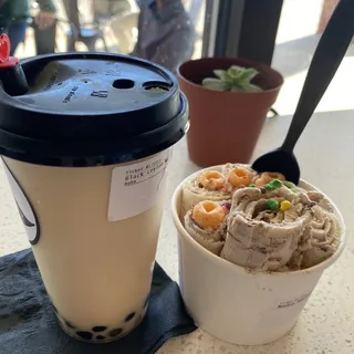 Monkey Business Rolled Ice Cream