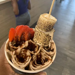 Campfire Delight Rolled Ice Cream