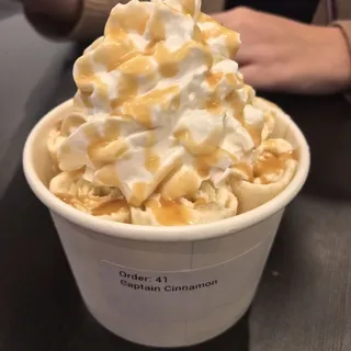 Captain Cinnamon Rolled Ice Cream