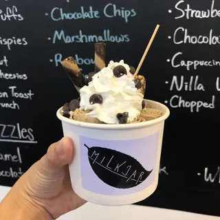 Java Lava Rolled Ice Cream