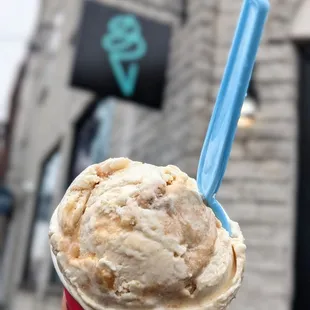 Caramel Apple Pie Ice Cream