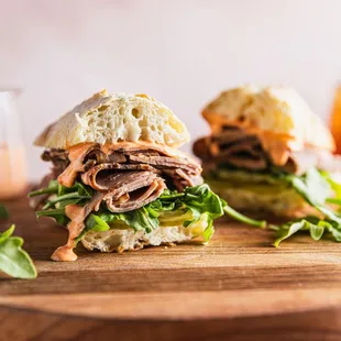 Roast beef sandwich