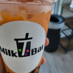 Thai tea for the win!