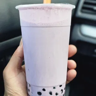 Taro milk tea