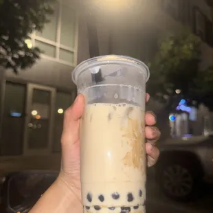 Brown sugar milk tea