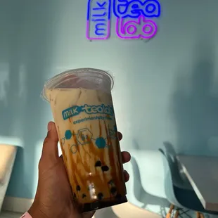 Tiger milk tea