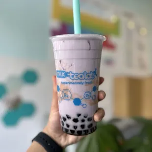 Real taro boba
