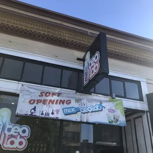 "Soft opening"