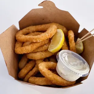 Fried Calamari... tender and delicious!