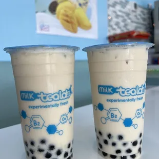 Peach Milk Tea