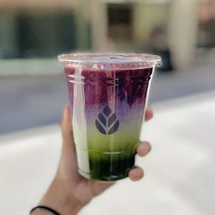 Blueberry Lavender Matcha