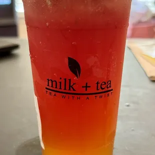 Lychee/watermelon Fruit Tea