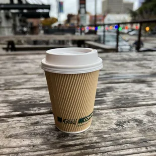 Great outdoor seating and the notorious AHL (Apple Hill Latte).