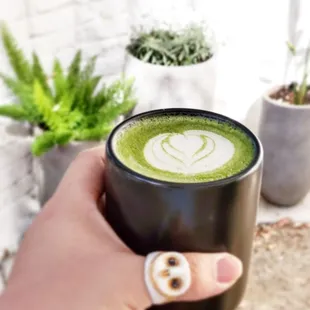 Matcha latte