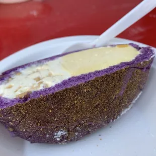Ube Bread Milkbomb Sandwich