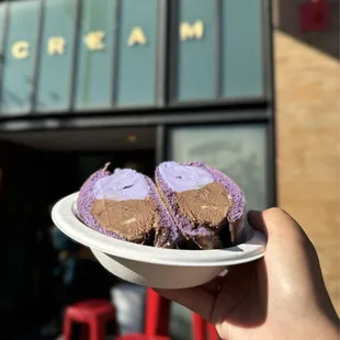 Ube Milkbomb Sando
