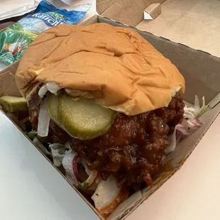 Hot dip chicken sandwich