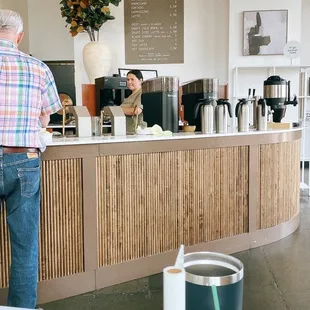 Coffee counter