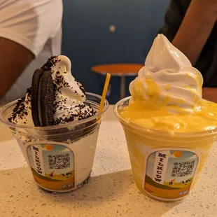 Oreo, salted egg yolk