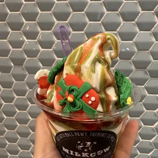 Matcha & Strawberry Milkshake
