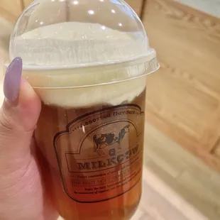 Cheese Top Osmanthus Oolong