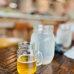 Adorable beer sample