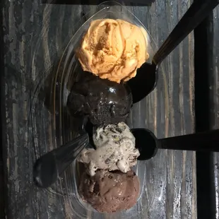 Flight of ice cream