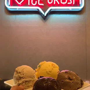 Ice Cream Sampler