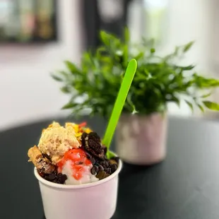 Limited time Lime sorbet