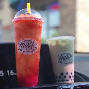 Chamango &amp; Honeydew Boba