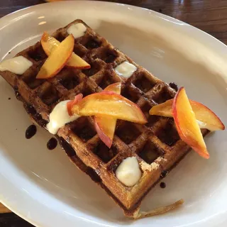 Sourdough Pearl Sugar Waffle