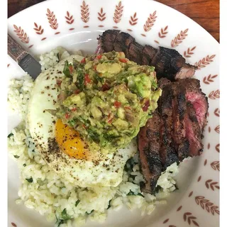 Grilled Ff Strip Steak & Sunny Egg