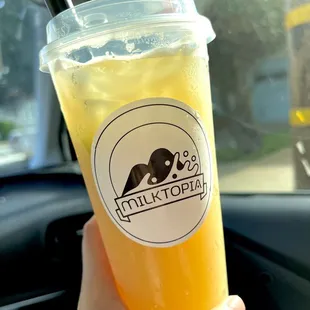 T4. Lychee Yogurt Green Tea