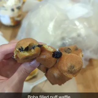 E6. Boba-filled Egg Puff