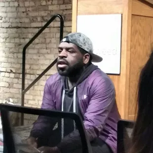 Hanif Abdurraqib music writer, poet, over all amazing talent!