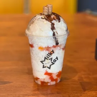 Coconut Snow Ice--eat it with a spoon