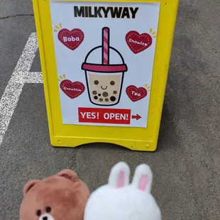 The back of the parking lot sign