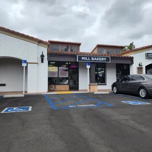 the exterior of mill bakery