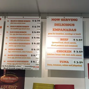 Menu 2/2