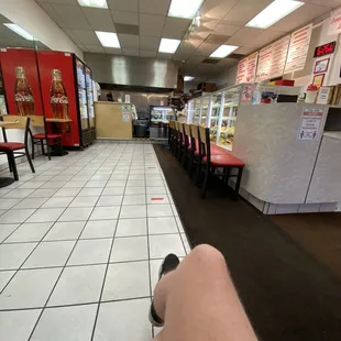 Inside