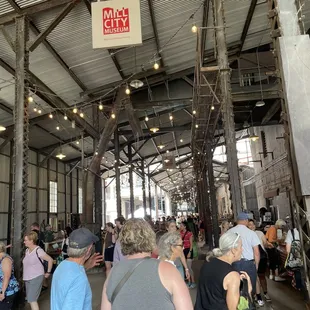 a large group of people