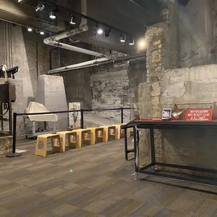 Flower tower waiting room