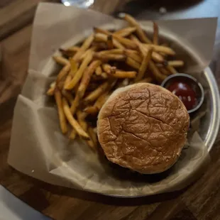 Peanut butter burger