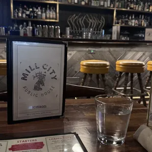 Bar area