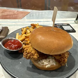 Szechuan hot chicken sandwich