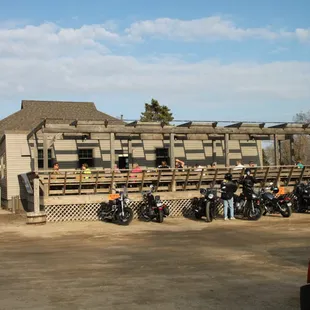 Soak up the sun on our patio!