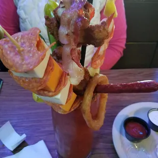 Bloody mary at Mill Creek!