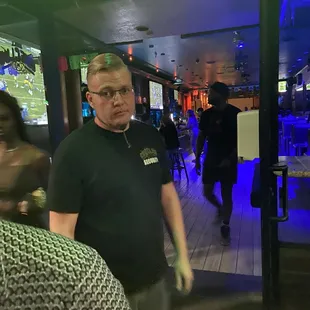 He needs to be fired. Do better cue club. He's disgusting.