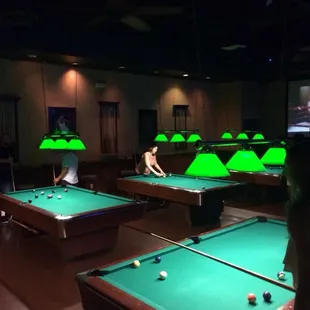 Pool tables