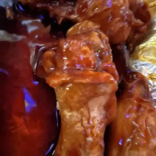 Teriyaki wings